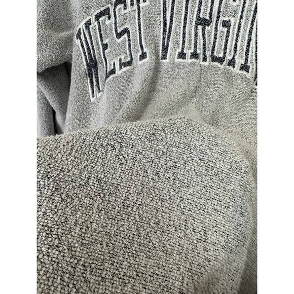 West Virginia Terry Cloth Sweatshirt Small Gray Press Box by Royce Apparel - Picture 8 of 9